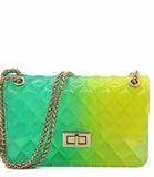 Chantel Multi Color Jelly Shoulder Bags