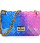 Chantel Multi Color Jelly Shoulder Bags